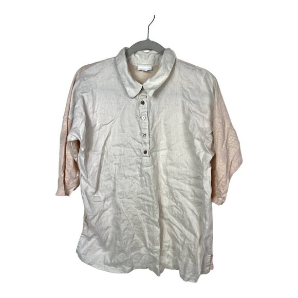 J. Jill love linen top - Picture 1 of 10